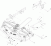 Zerto-Turn Mäher 74265TE (Z580-D) - Toro Z Master Mower, 152cm TURBO FORCE Side Discharge Deck (SN: 311000001 - 311999999) (2011) Ersatzteile DECK CONNECTION ASSEMBLY