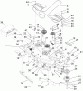 Zerto-Turn Mäher 74265TE (Z593-D) - Toro Z Master Mower, 152cm TURBO FORCE Side Discharge Deck (SN: 270000001 - 270999999) (2007) Ersatzteile DECK ASSEMBLY