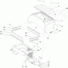 Zerto-Turn Mäher 74266 (Z580-D) - Toro Z Master Mower, 52" TURBO FORCE Side Discharge Deck (SN: 311000001 - 311999999) (2011) Ersatzteile HOOD ASSEMBLY