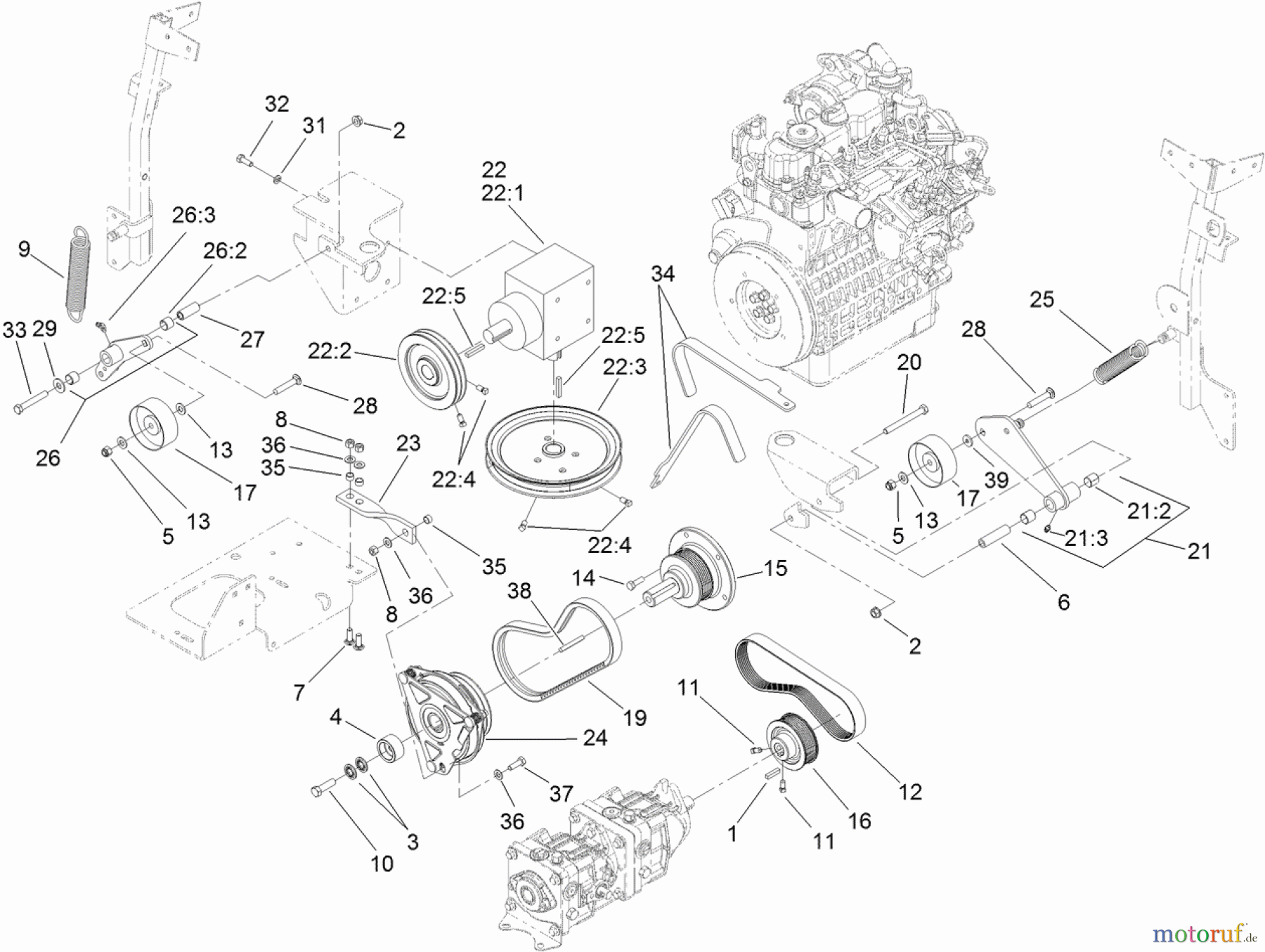  Zerto-Turn Mäher 74266 (Z580-D) - Toro Z Master Mower, 52