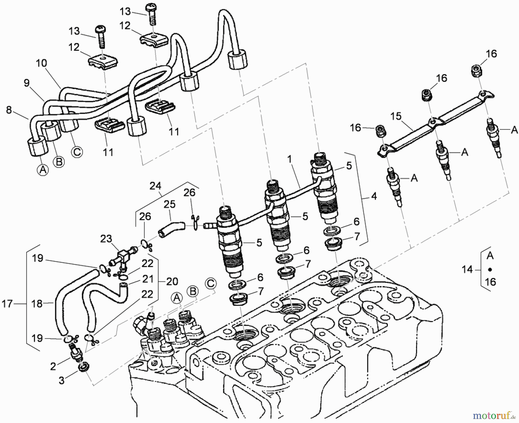  Zerto-Turn Mäher 74266 (Z580-D) - Toro Z Master Mower, 52