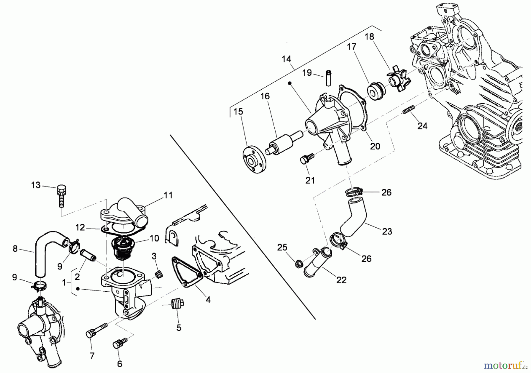  Zerto-Turn Mäher 74266 (Z580-D) - Toro Z Master Mower, 52