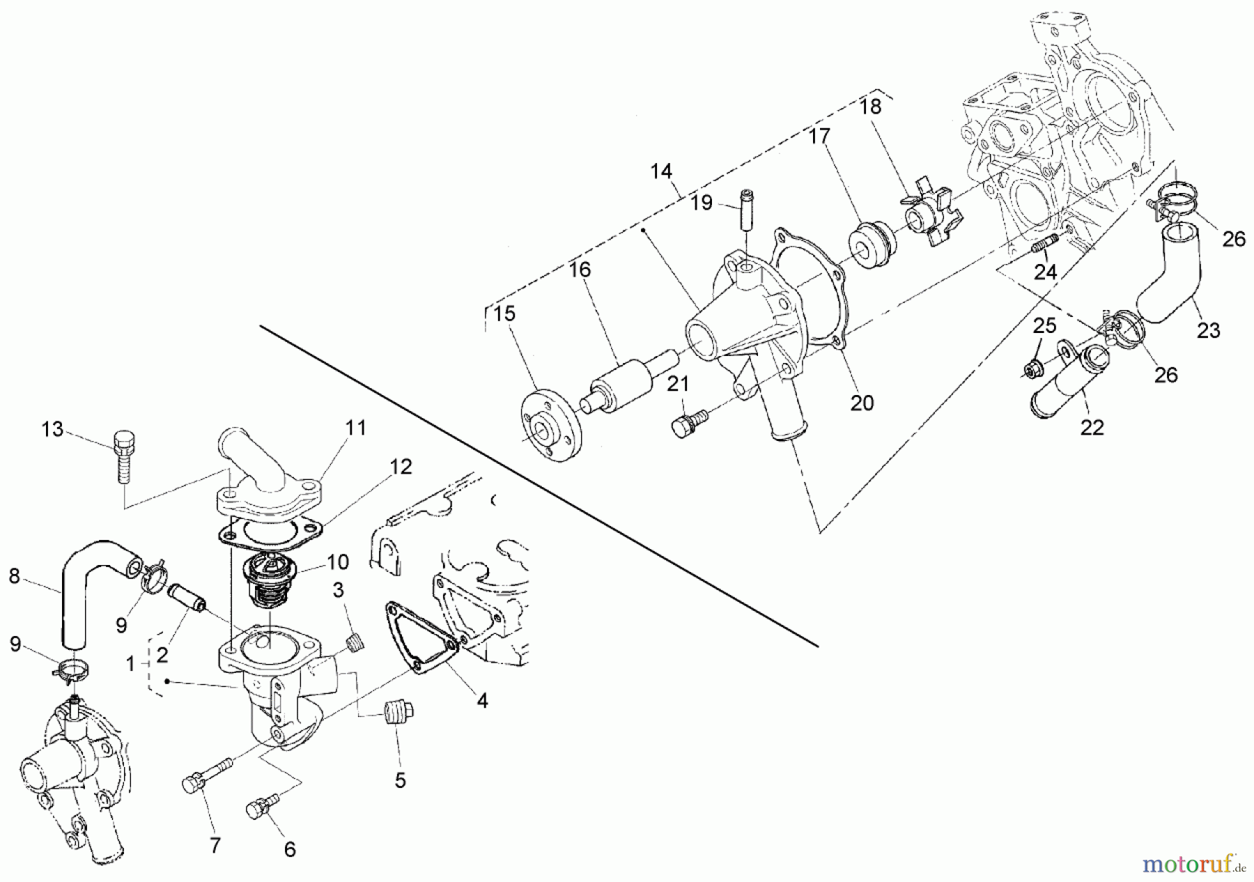  Zerto-Turn Mäher 74266 (Z595-D) - Toro Z Master Mower, 52