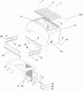 Zerto-Turn Mäher 74266 (Z595-D) - Toro Z Master Mower, 52" TURBO FORCE Side Discharge Deck (SN: 270000301 - 270999999) (2007) Ersatzteile HOOD ASSEMBLY