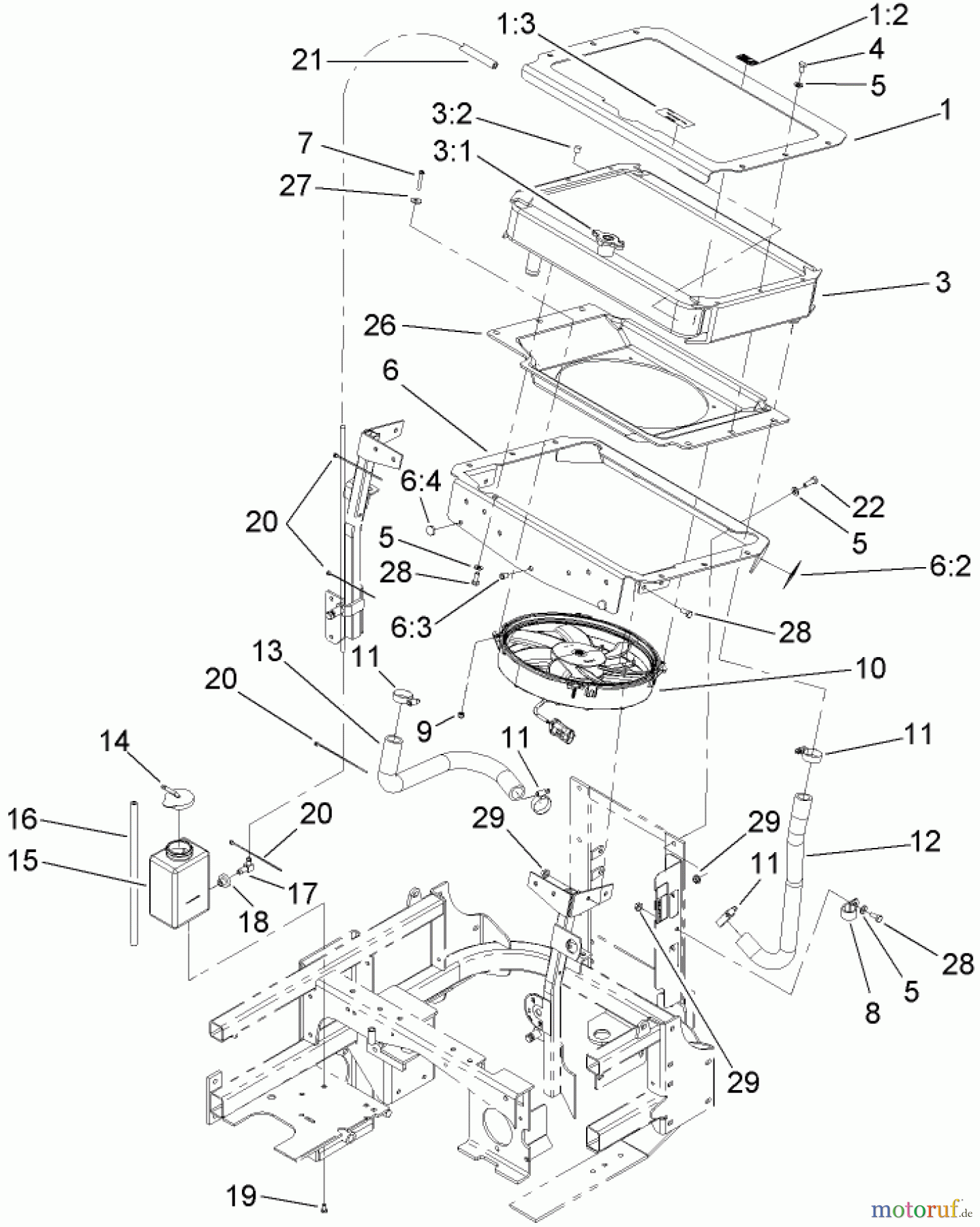  Zerto-Turn Mäher 74267 (Z595-D) - Toro Z Master Mower, 60