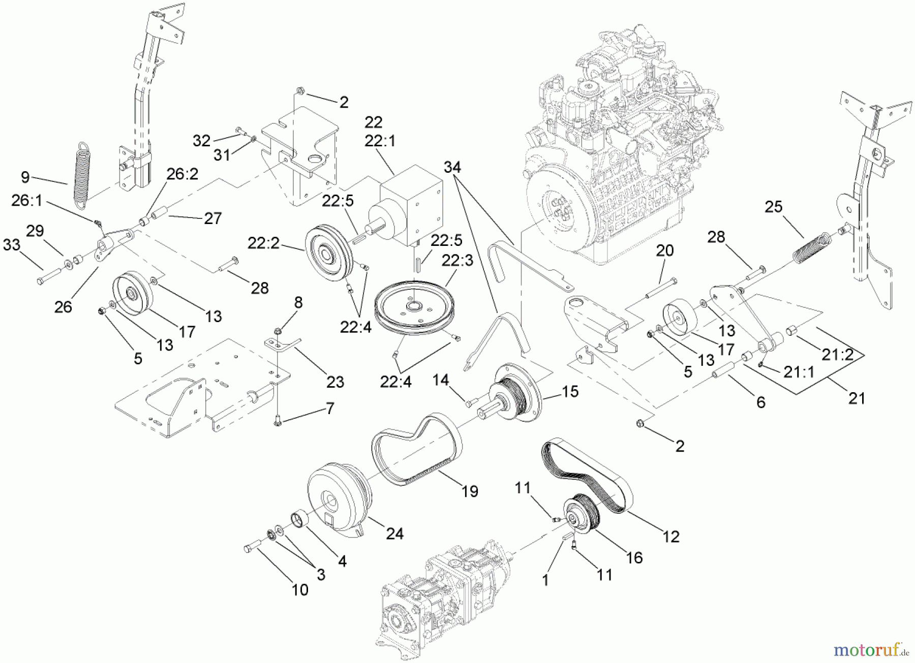  Zerto-Turn Mäher 74267 (Z595-D) - Toro Z Master Mower, 60