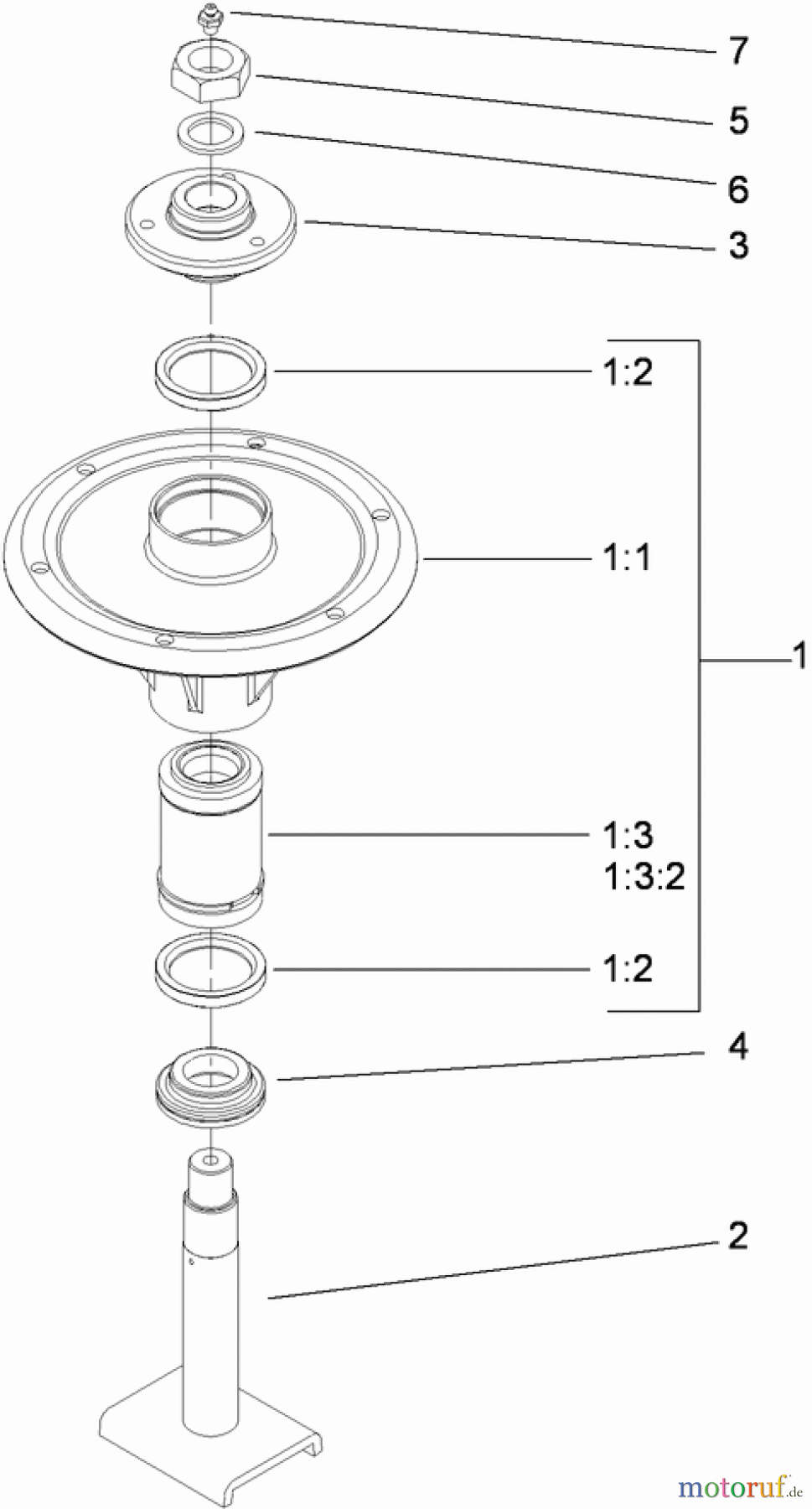  Zerto-Turn Mäher 74267CP (Z580-D) - Toro Z Master Mower, 60