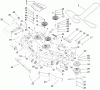 Zerto-Turn Mäher 74267CP (Z595-D) - Toro Z Master Mower, 60" TURBO FORCE Side Discharge Deck (SN: 270000001 - 270999999) (2007) Ersatzteile DECK ASSEMBLY