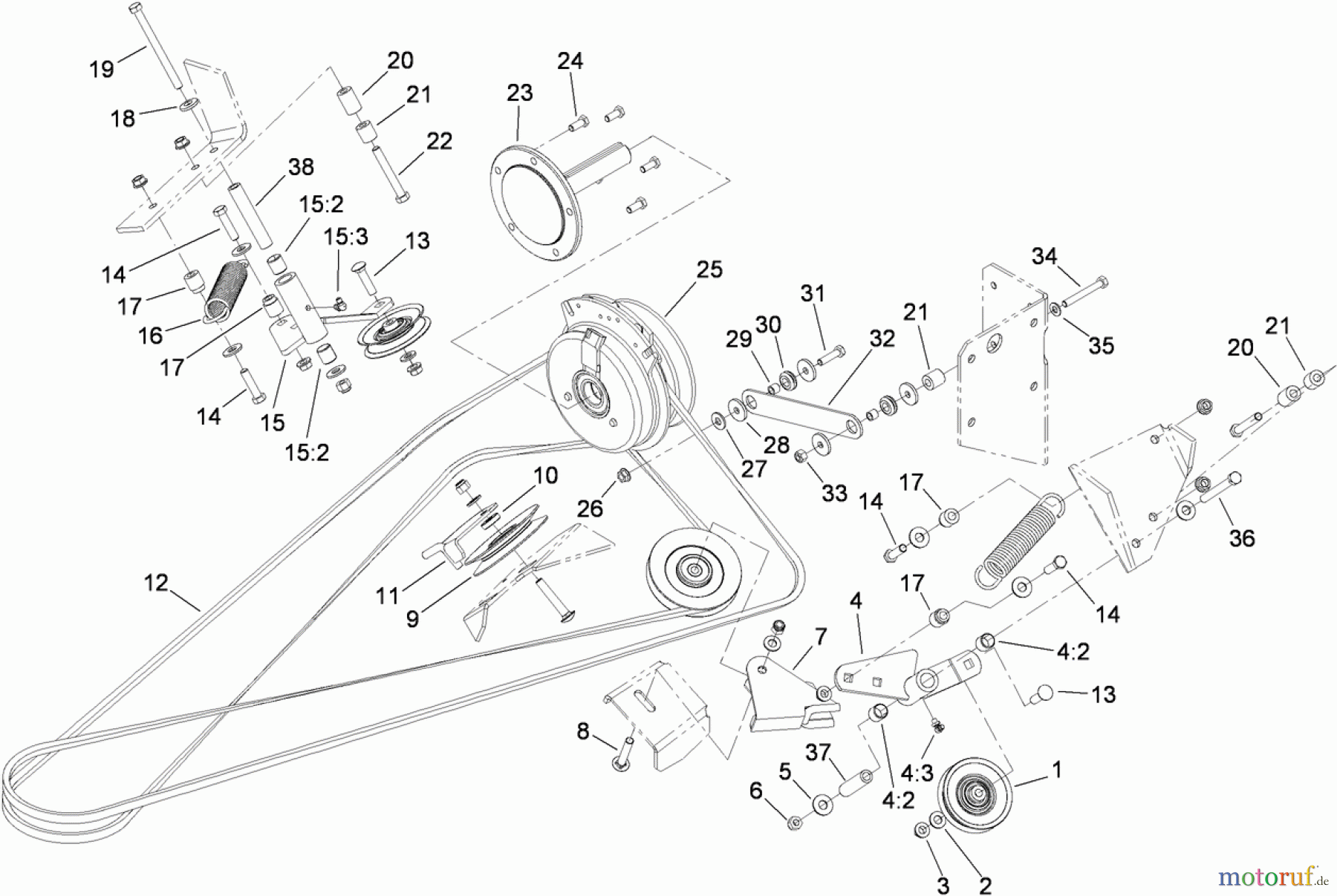  Zerto-Turn Mäher 74268 (Z590-D) - Toro Z Master Mower, 60