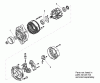 Zerto-Turn Mäher 74268 (Z590-D) - Toro Z Master Mower, 60" TURBO FORCE Side Discharge Deck (SN: 311000001 - 311999999) (2011) Ersatzteile ALTERNATOR ASSEMBLY NO. 99-9209