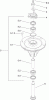 Zerto-Turn Mäher 74268 (Z590-D) - Toro Z Master Mower, 60" TURBO FORCE Side Discharge Deck (SN: 311000001 - 311999999) (2011) Ersatzteile SPINDLE ASSEMBLY NO. 119-8560