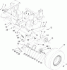 Zerto-Turn Mäher 74268 (Z597-D) - Toro Z Master Mower, 60" TURBO FORCE Side Discharge Deck (SN: 240000001 - 240999999) (2004) Ersatzteile WHEEL AND BRAKE ASSEMBLY