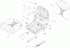 Zerto-Turn Mäher 74268 (Z597-D) - Toro Z Master Mower, 60" TURBO FORCE Side Discharge Deck (SN: 250000001 - 250999999) (2005) Ersatzteile SUSPENSION SEAT ASSEMBLY NO. 106-9988