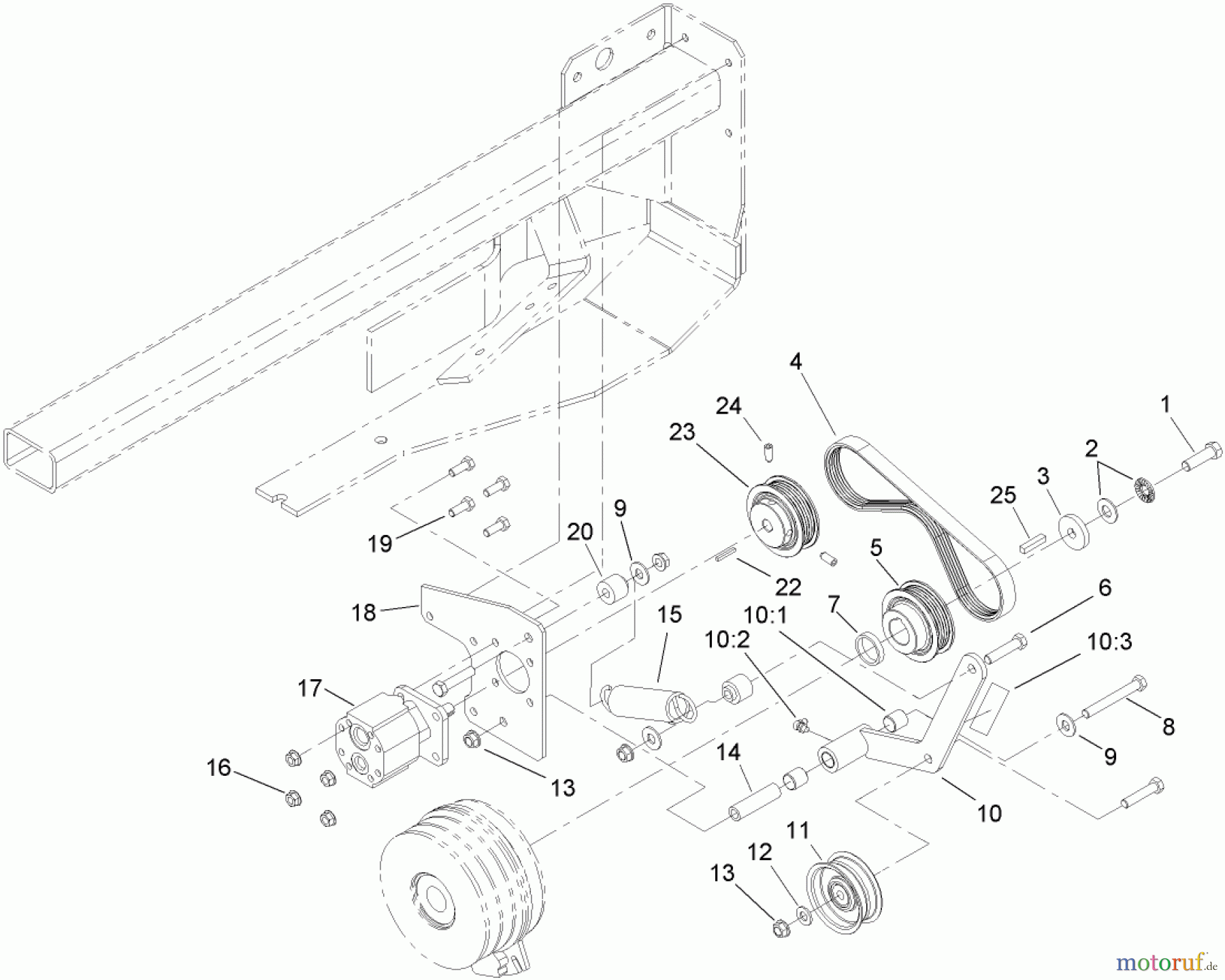  Zerto-Turn Mäher 74268 (Z597-D) - Toro Z Master Mower, 60