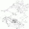 Zerto-Turn Mäher 74268 (Z597-D) - Toro Z Master Mower, 60" TURBO FORCE Side Discharge Deck (SN: 260000001 - 260999999) (2006) Ersatzteile DECK CONNECTION ASSEMBLY