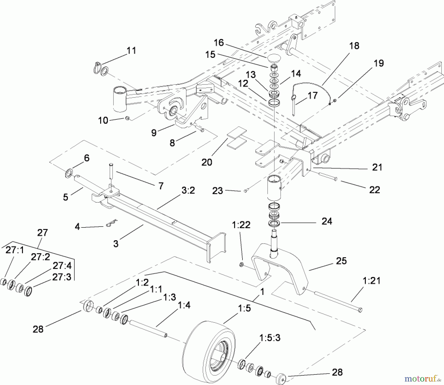  Zerto-Turn Mäher 74269 (Z590-D) - Toro Z Master Mower, 72