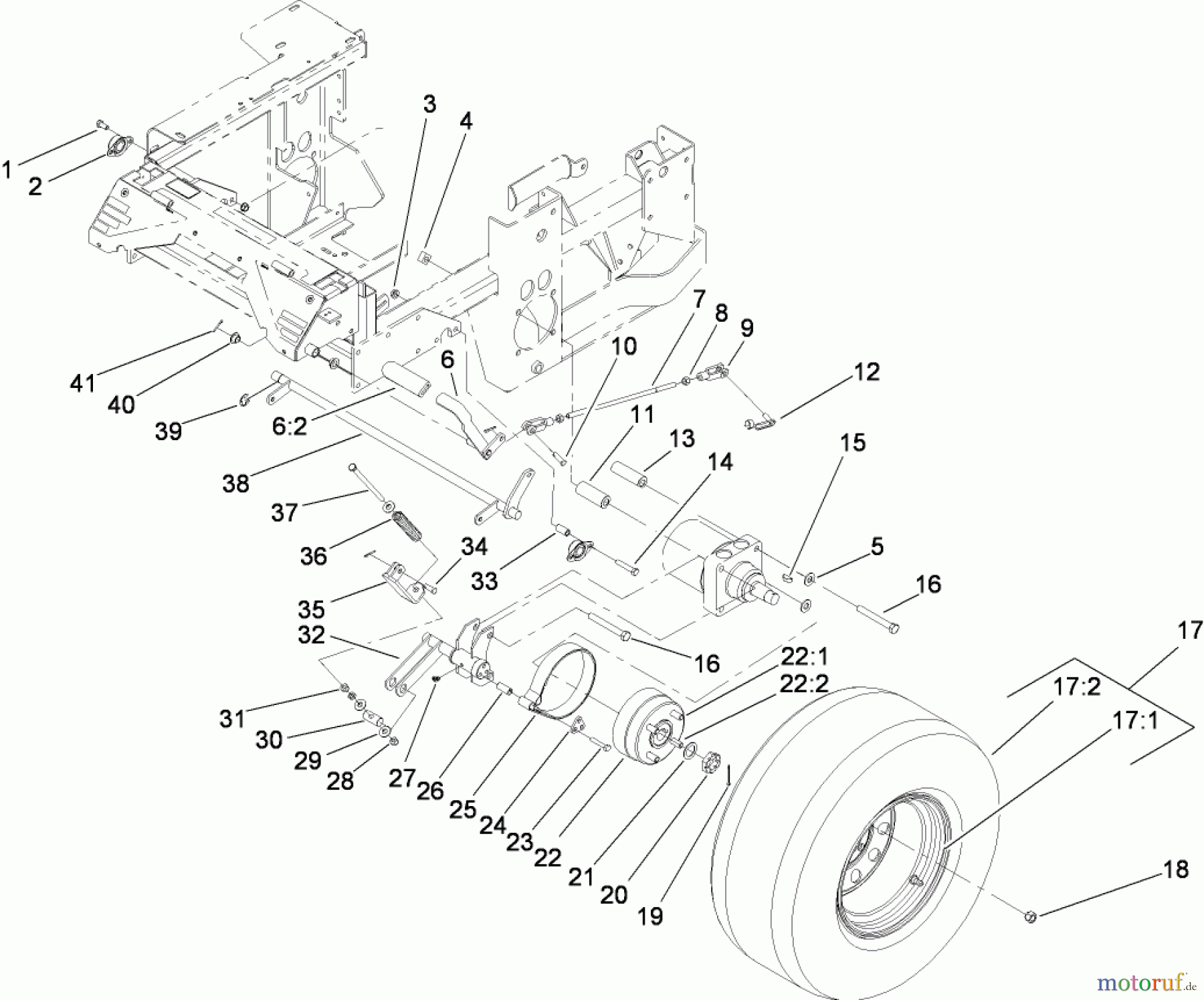  Zerto-Turn Mäher 74269 (Z590-D) - Toro Z Master Mower, 72