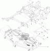 Zerto-Turn Mäher 74269 (Z590-D) - Toro Z Master Mower, 72" TURBO FORCE Side Discharge Deck (SN: 310000001 - 310999999) (2010) Ersatzteile DECK CONNECTION ASSEMBLY