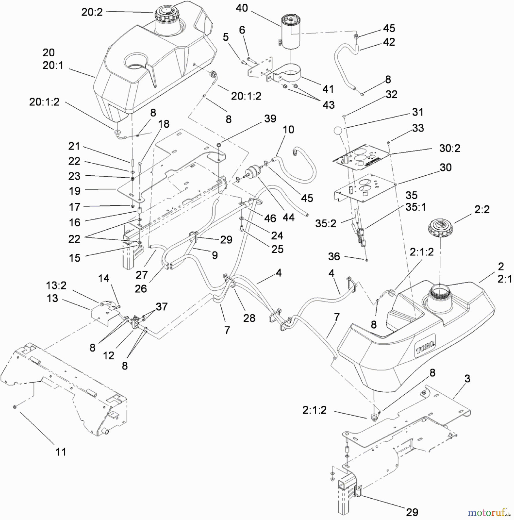  Zerto-Turn Mäher 74269 (Z590-D) - Toro Z Master Mower, 72