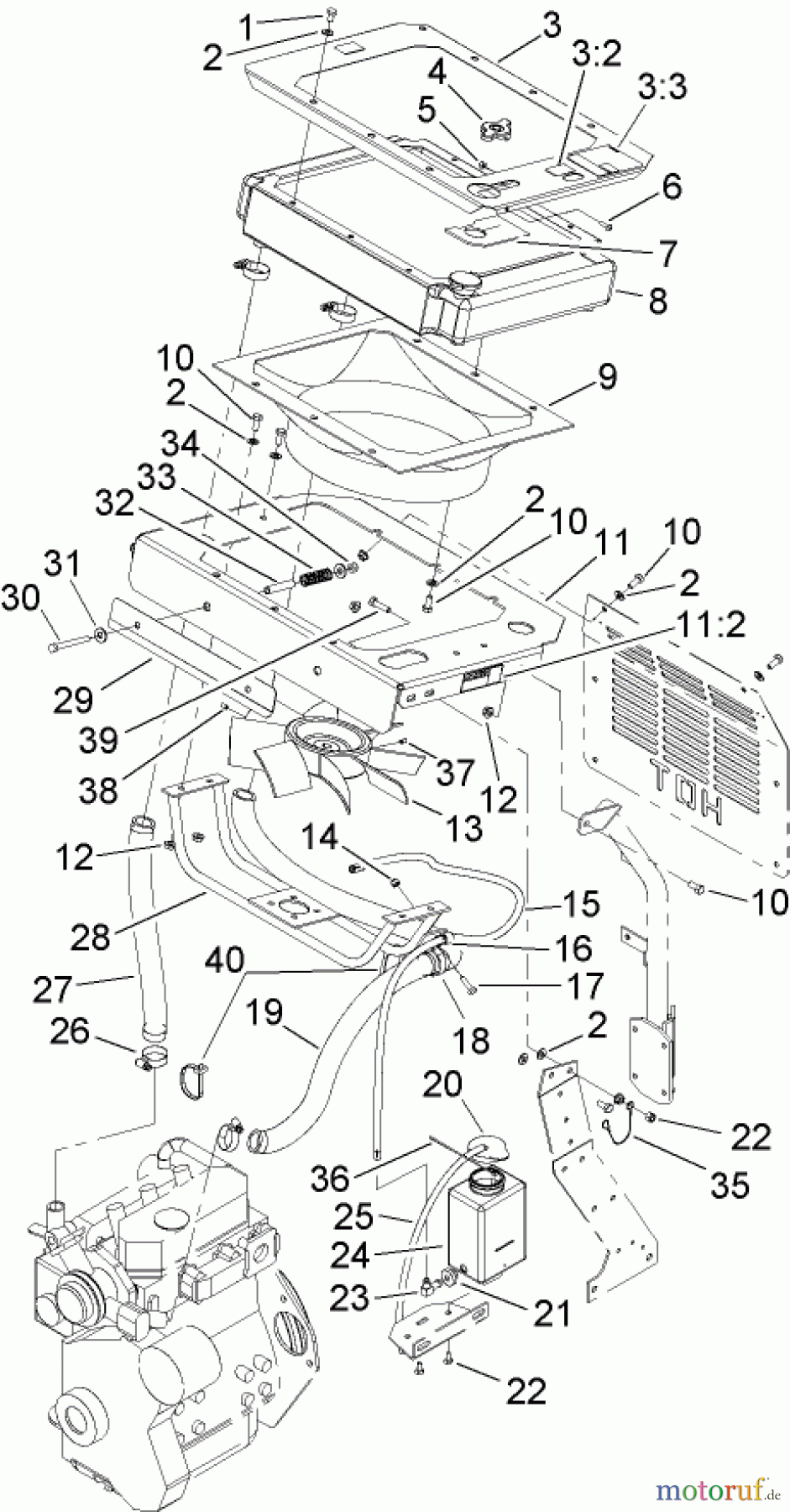  Zerto-Turn Mäher 74269 (Z597-D) - Toro Z Master Mower, 72