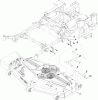 Zerto-Turn Mäher 74269 (Z597-D) - Toro Z Master Mower, 72" TURBO FORCE Side Discharge Deck (SN: 250000001 - 250999999) (2005) Ersatzteile DECK CONNECTION ASSEMBLY