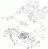 Zerto-Turn Mäher 74269 (Z597-D) - Toro Z Master Mower, 72" TURBO FORCE Side Discharge Deck (SN: 260000001 - 260999999) (2006) Ersatzteile DECK CONNECTION ASSEMBLY