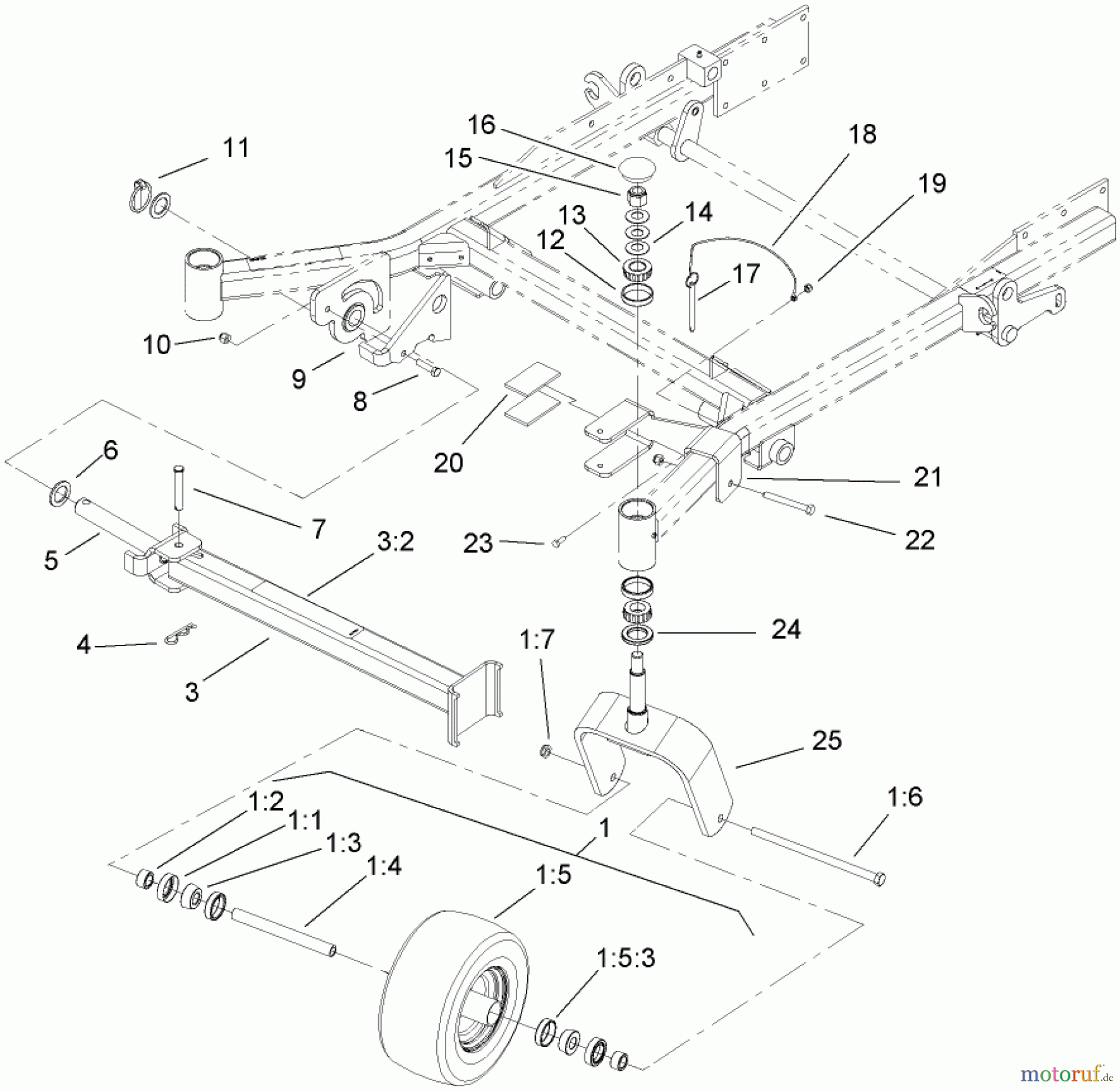  Zerto-Turn Mäher 74269 (Z597-D) - Toro Z Master Mower, 72