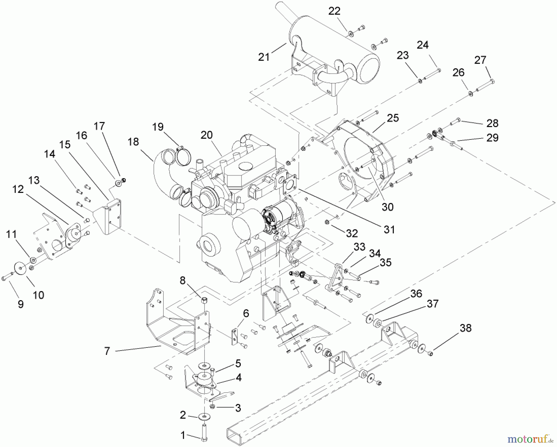  Zerto-Turn Mäher 74269 (Z597-D) - Toro Z Master Mower, 72