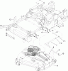 Zerto-Turn Mäher 74269TE (Z597-D) - Toro Z Master Mower, 182cm TURBO FORCE Side Discharge Deck (SN: 260000001 - 260999999) (2006) Ersatzteile DECK CONNECTION ASSEMBLY