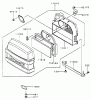 Zerto-Turn Mäher 74270 (Z147) - Toro Z Master Mower, 44" SFS Side Discharge Deck (SN: 200000001 - 200999999) (2000) Ersatzteile AIR-FILTER/MUFFLER ASSEMBLY KAWASAKI FH500V-AS10