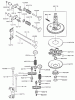 Zerto-Turn Mäher 74270 (Z147) - Toro Z Master Mower, 44" SFS Side Discharge Deck (SN: 200000001 - 200999999) (2000) Ersatzteile VALVE/CAMSHAFT ASSEMBLY KAWASAKI FH500V-AS10