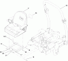 Zerto-Turn Mäher 74271 (Z550) - Toro Z Master Mower, 52" TURBO FORCE Side Discharge Deck (SN: 280000001 - 280999999) (2008) Ersatzteile ROLL-OVER PROTECTION SYSTEM ASSEMBLY