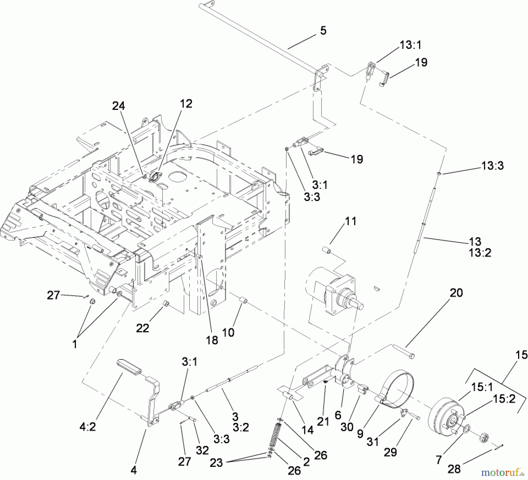  Zerto-Turn Mäher 74272 (Z550) - Toro Z Master Mower, 60