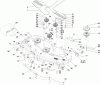 Zerto-Turn Mäher 74274 (Z580-D) - Toro Z Master Mower, 72" TURBO FORCE Side Discharge Deck (SN: 310000001 - 310999999) (2010) Ersatzteile DECK ASSEMBLY