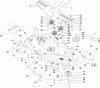 Zerto-Turn Mäher 74274CP (Z580-D) - Toro Z Master Mower, 72" TURBO FORCE Side Discharge Deck (SN: 310000001 - 310999999) (2010) Ersatzteile DECK ASSEMBLY