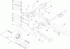 Zerto-Turn Mäher 74279TE (Z593-D) - Toro Z Master Mower, 52 Rear Discharge Deck (SN: 270000001 - 270999999) (2007) Ersatzteile CASTER WHEEL AND FORK ASSEMBLY
