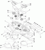 Zerto-Turn Mäher 74280TE (Z597-D) - Toro Z Master Mower, 62 Rear Discharge Deck (SN: 270000001 - 270999999) (2007) Ersatzteile DECK ASSEMBLY