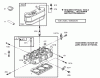 Zerto-Turn Mäher 74281TE (Z597-D) - Toro Z Master Mower, 72 Rear Discharge Deck (SN: 260000001 - 260999999) (2006) Ersatzteile CYLINDER HEAD ASSEMBLY