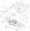 Zerto-Turn Mäher 74281TE (Z597-D) - Toro Z Master Mower, 72 Rear Discharge Deck (SN: 260000001 - 260999999) (2006) Ersatzteile DECK CONNECTION ASSEMBLY