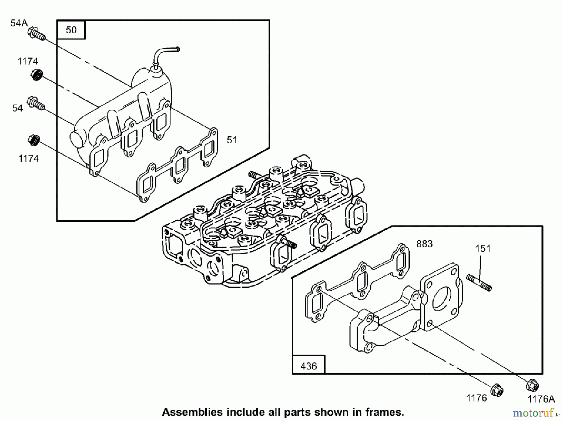  Zerto-Turn Mäher 74281TE (Z597-D) - Toro Z Master Mower, 72 Rear Discharge Deck (SN: 260000001 - 260999999) (2006) MANIFOLD ASSEMBLY