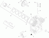 Zerto-Turn Mäher 74282 (Z550) - Toro Z Master Mower, 52" TURBO FORCE Side Discharge Deck (SN: 280000001 - 280999999) (2008) Ersatzteile CRANKCASE ASSEMBLY KOHLER CH740 0075