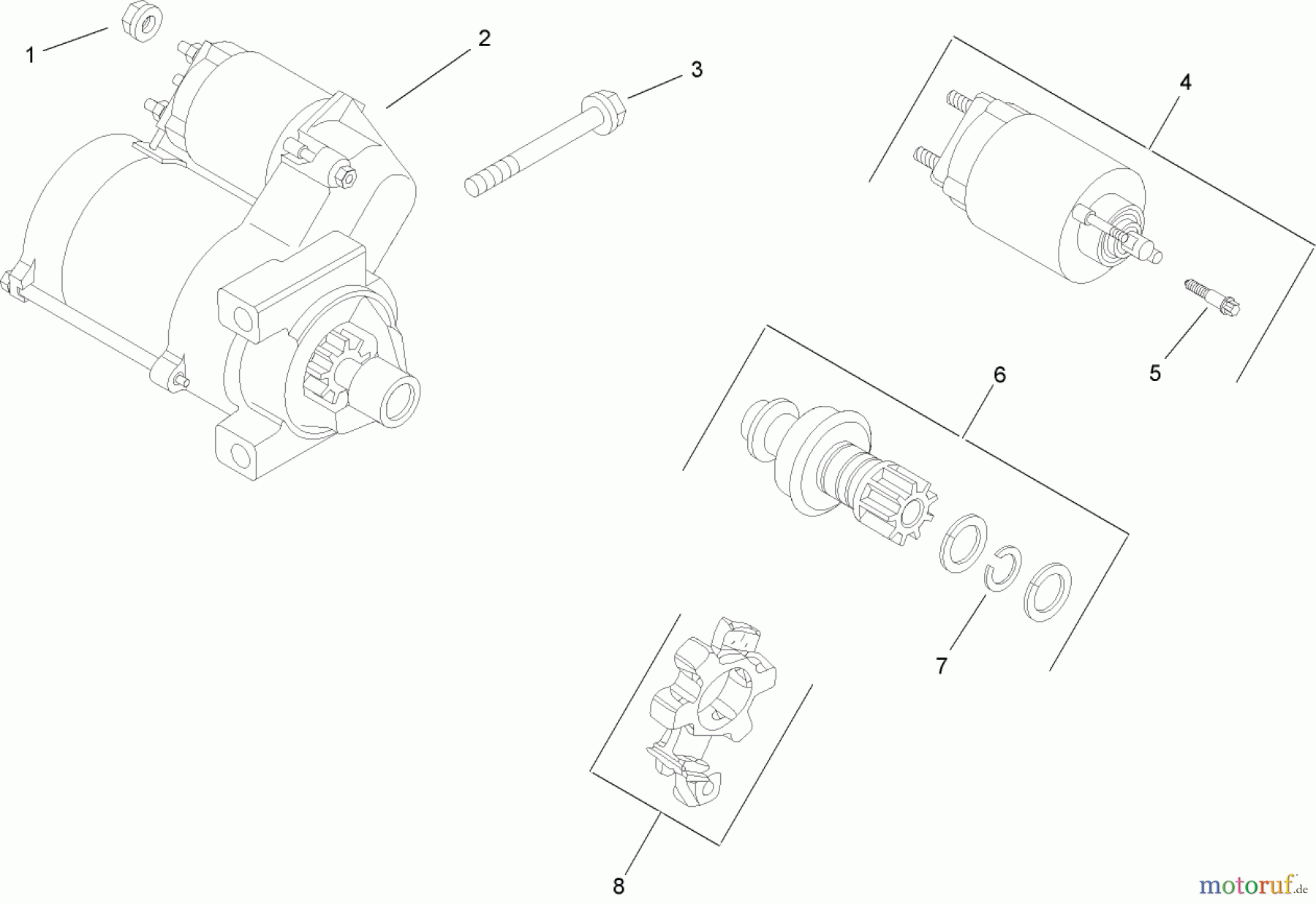  Zerto-Turn Mäher 74282 (Z550) - Toro Z Master Mower, 52