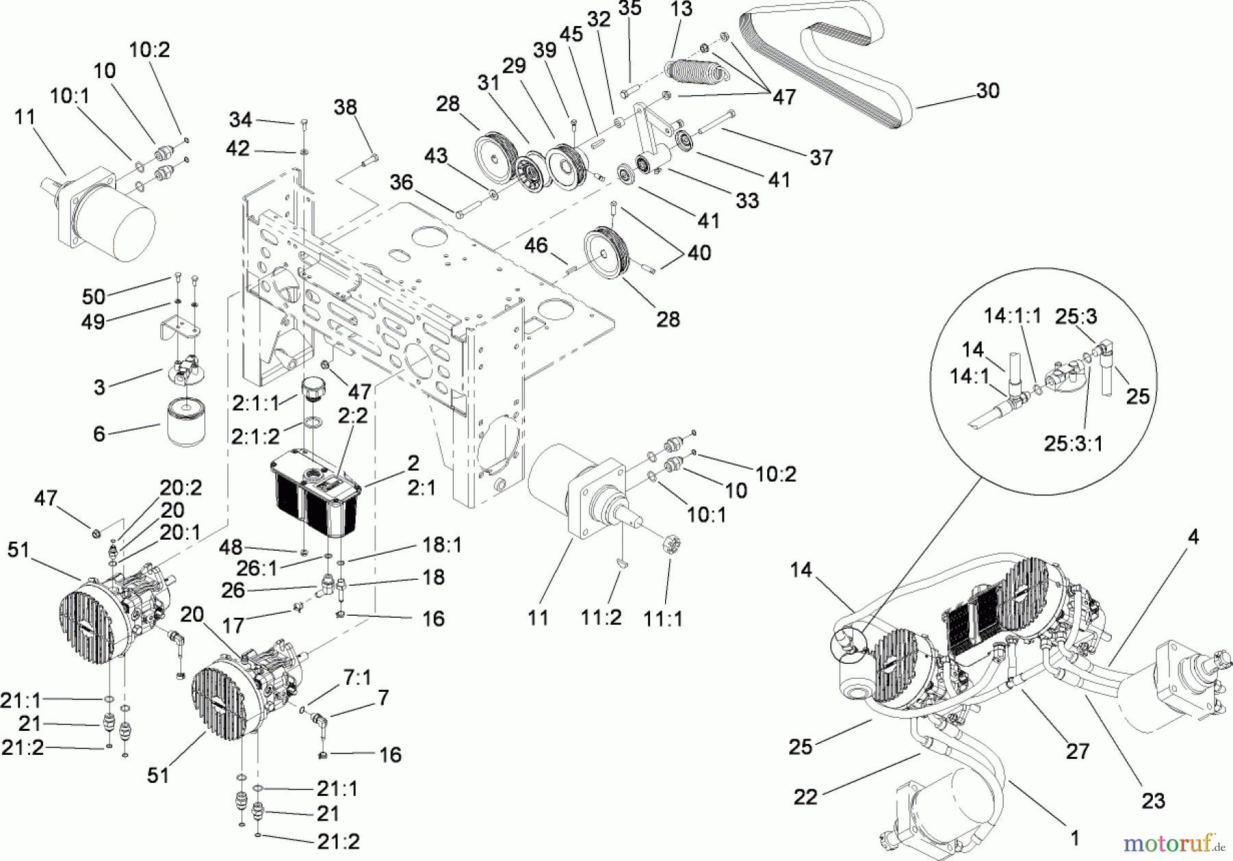  Zerto-Turn Mäher 74284 (Z550) - Toro Z Master Mower, 72