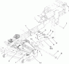 Zerto-Turn Mäher 74291 (Z500) - Toro Z Master Mower, 52" 7-Gauge Side Discharge Deck (SN: 290000001 - 290999999) (2009) Ersatzteile DECK CONNECTION ASSEMBLY