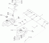 Zerto-Turn Mäher 74291 (Z500) - Toro Z Master Mower, 52" 7-Gauge Side Discharge Deck (SN: 290000001 - 290999999) (2009) Ersatzteile FUEL SYSTEM ASSEMBLY