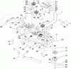 Zerto-Turn Mäher 74292 (Z500) - Toro Z Master Mower, 60" 7-Gauge Side Discharge Deck (SN: 290000001 - 290999999) (2009) Ersatzteile DECK ASSEMBLY