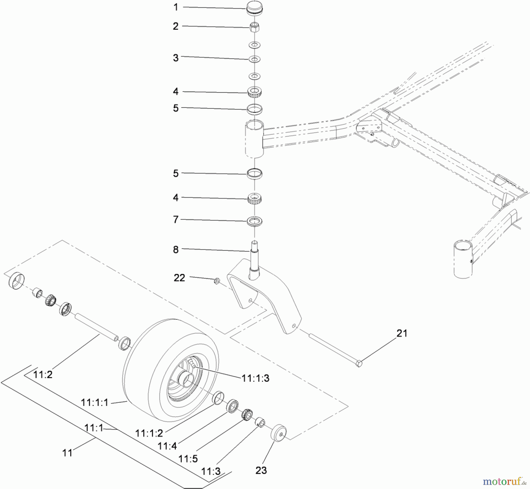  Zerto-Turn Mäher 74295 (Z500) - Toro Z Master Mower, 52