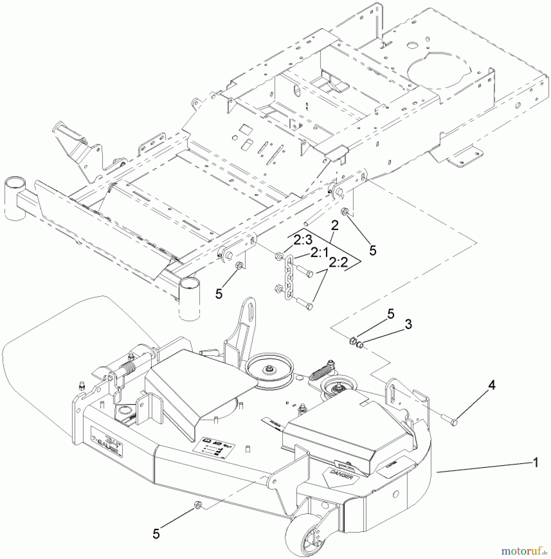  Zerto-Turn Mäher 74408CP (Z300) - Toro Z Master Mower, 34