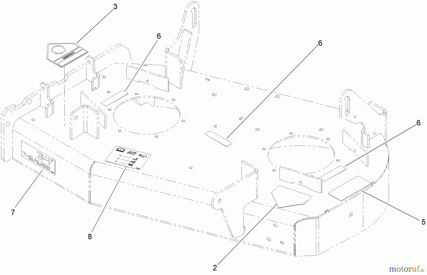  Zerto-Turn Mäher 74408 (Z300) - Toro Z Master Mower, 34