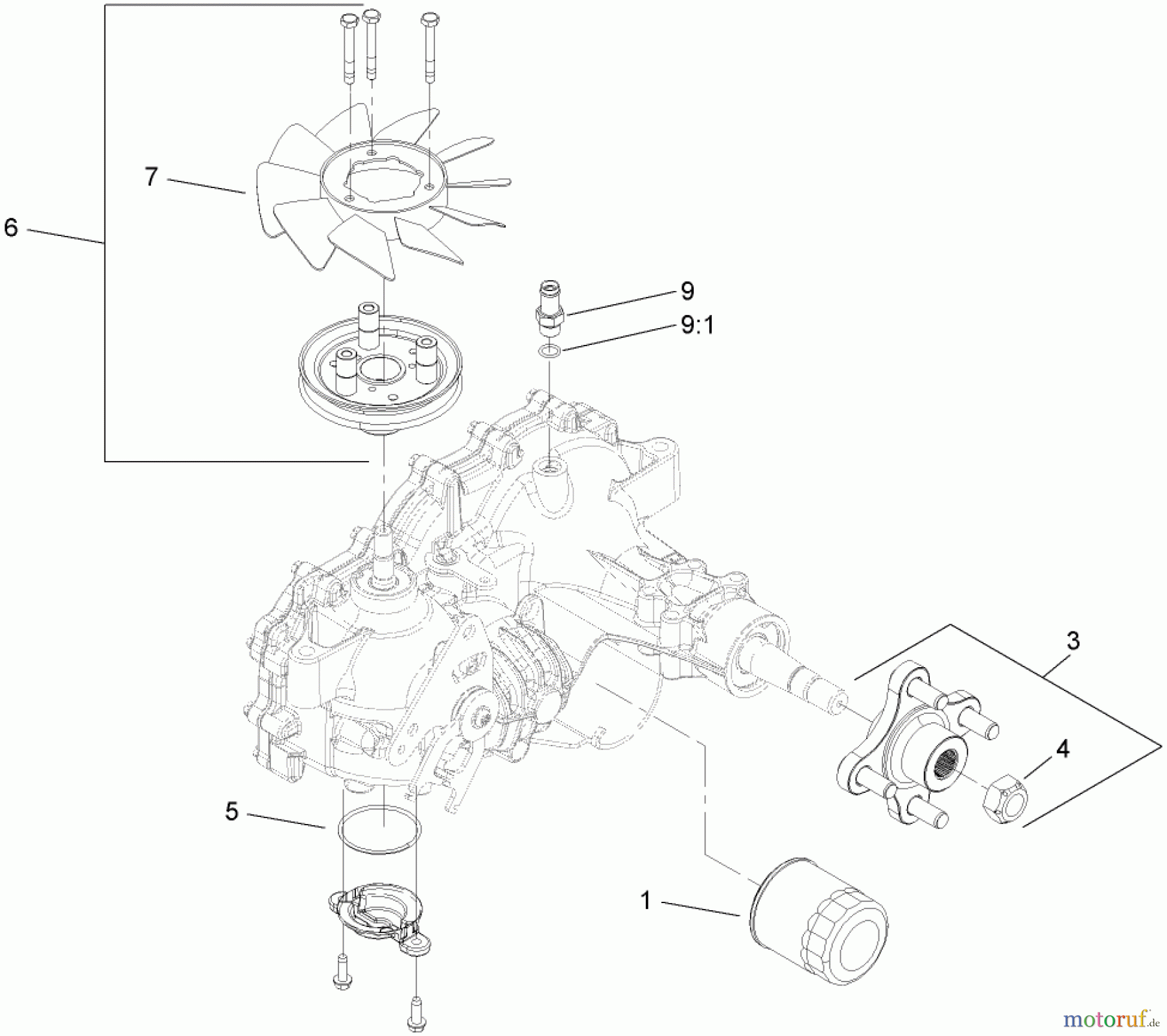  Zerto-Turn Mäher 74408 (Z300) - Toro Z Master Mower, 34